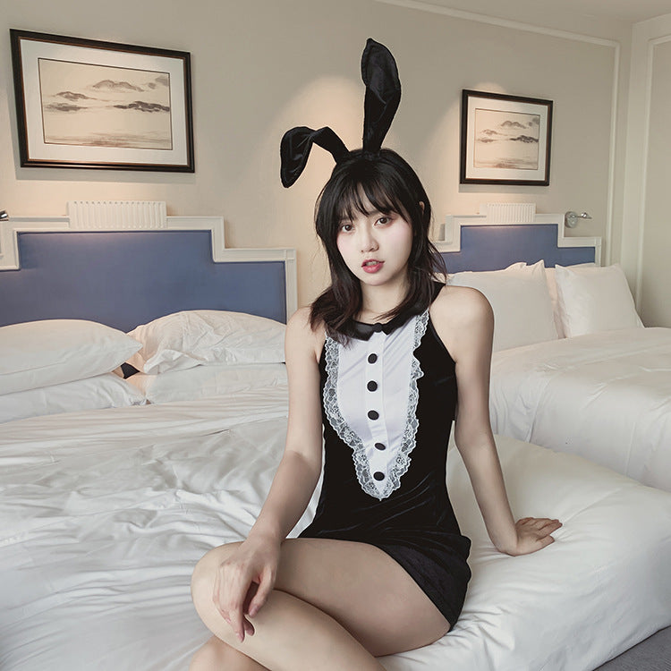 Costume Edit Bunny Costume Lingerie Set - Alternate View