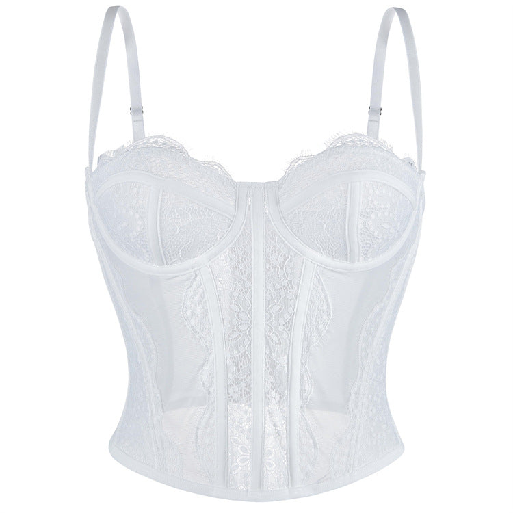 Purple Lace Corset Top, alternate view 5