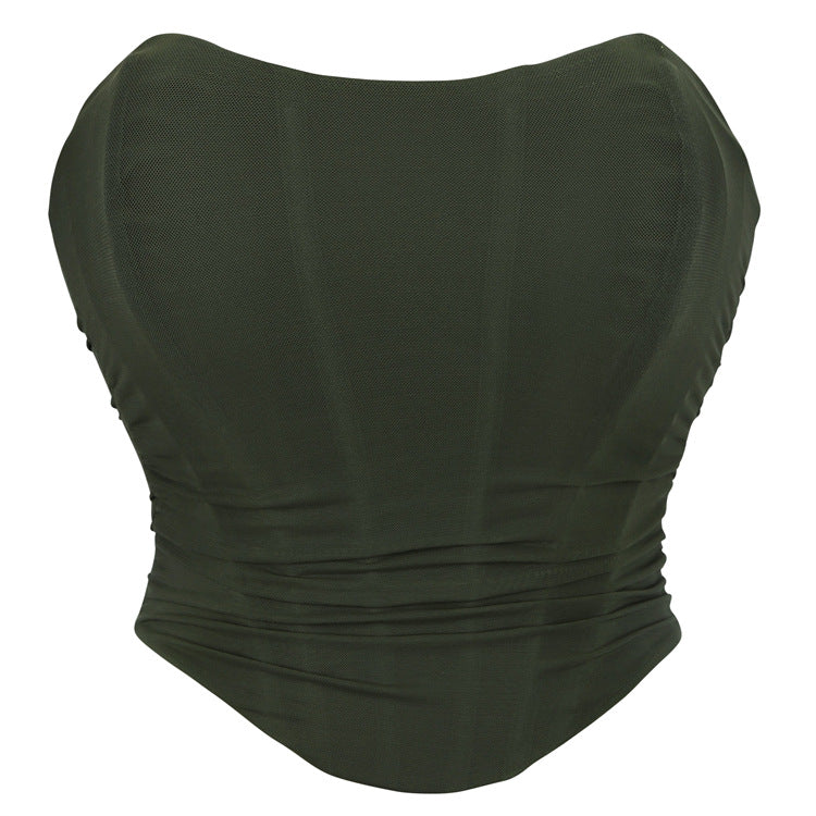 Black Strapless Bodysuit, alternate view 3