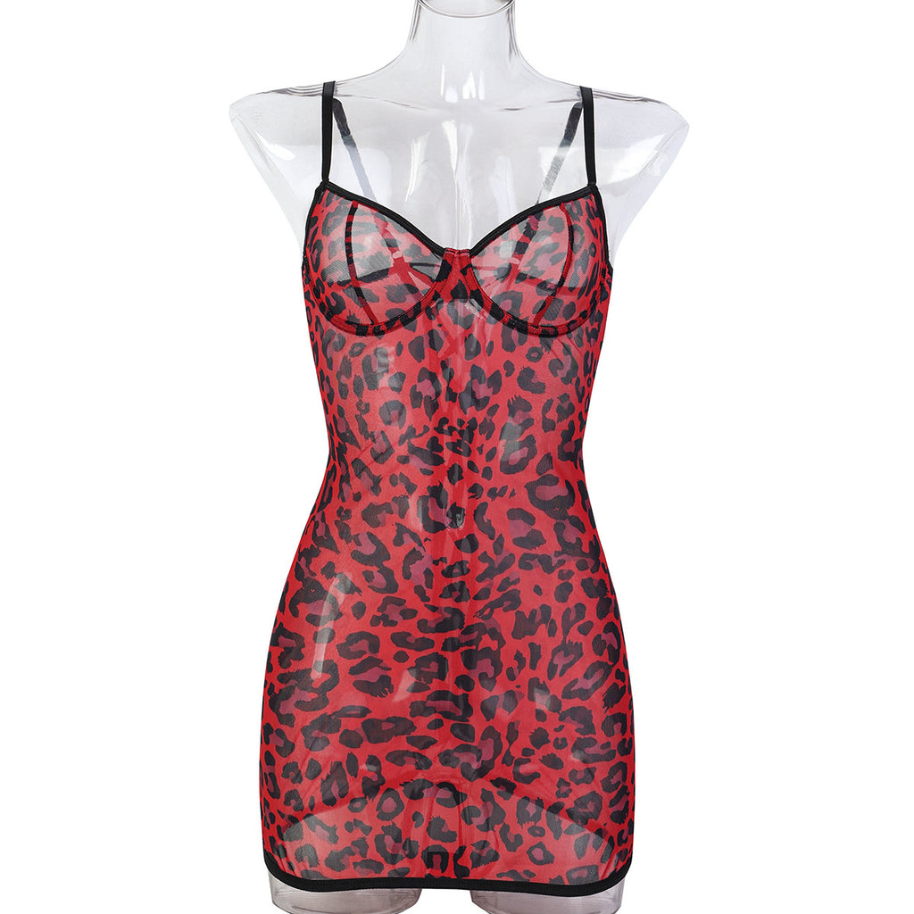 Boutique Lace Trim Chemise Nightdress - Alternate View