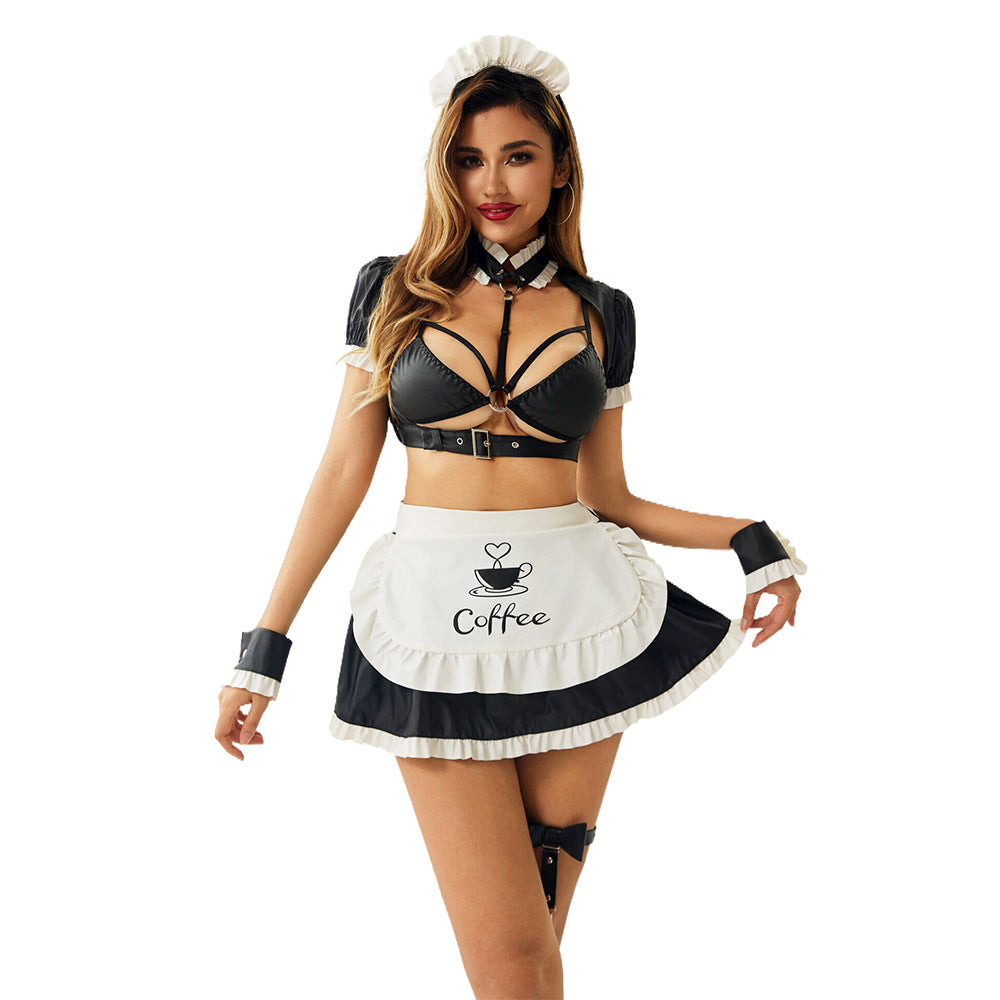 Statement Style Maid Costume Lingerie Set - Alternate View
