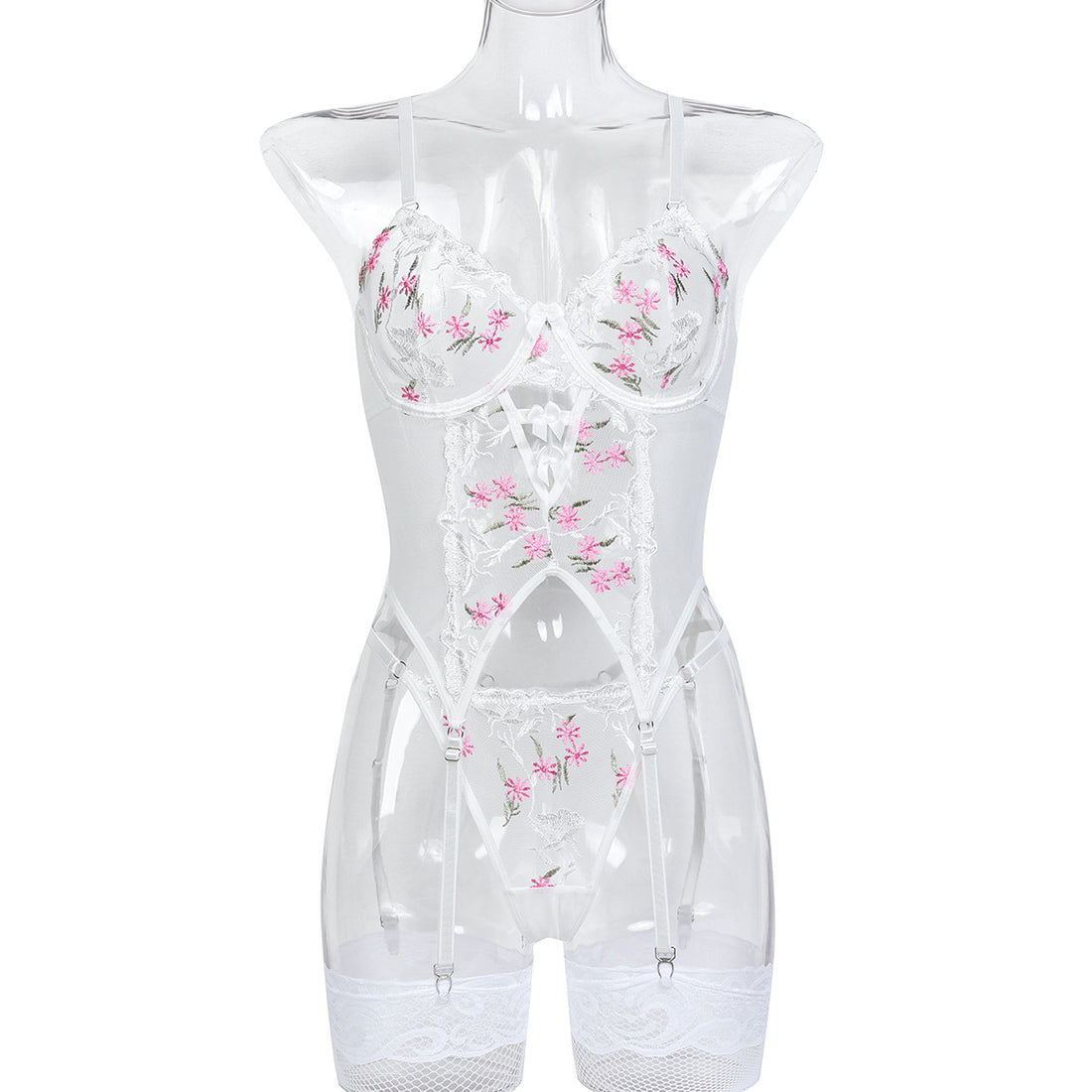 Boutique Cutout Teddy Bodysuit - Alternate View