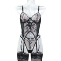 Boutique Cutout Teddy Bodysuit - Alternate View