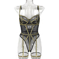 Mesh Teddy Bodysuit - Styled View