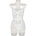 Lace Two-Piece Lingerie Set - Alternate View
