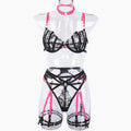 Boutique Edit Floral Lace Lingerie Set - Alternate View