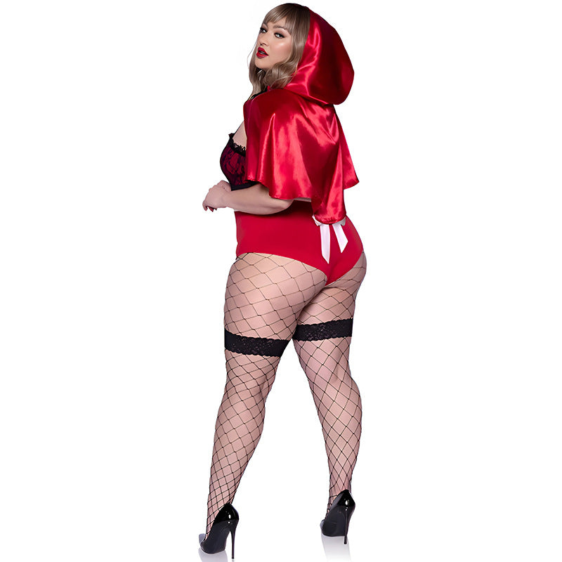 European and American plus size lingerie sexy uniform temptation halloween little red riding hood cosplay cosplay suit