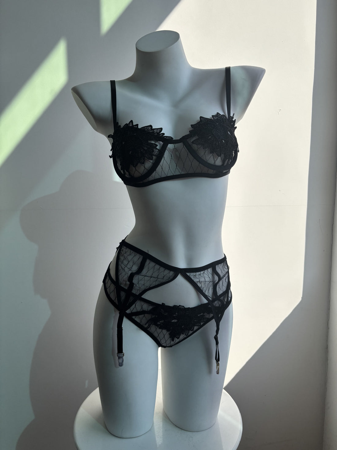 Black Harness Bodysuit, alternate view 17