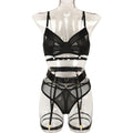 Sheer Mesh Lingerie Set - Alternate View