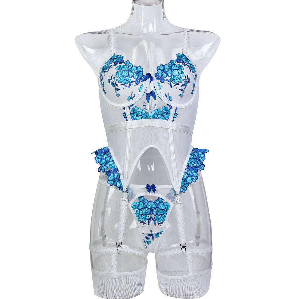Sheer Mesh Teddy Bodysuit - Secret Hour lingerie