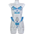 Sheer Mesh Teddy Bodysuit - Secret Hour lingerie