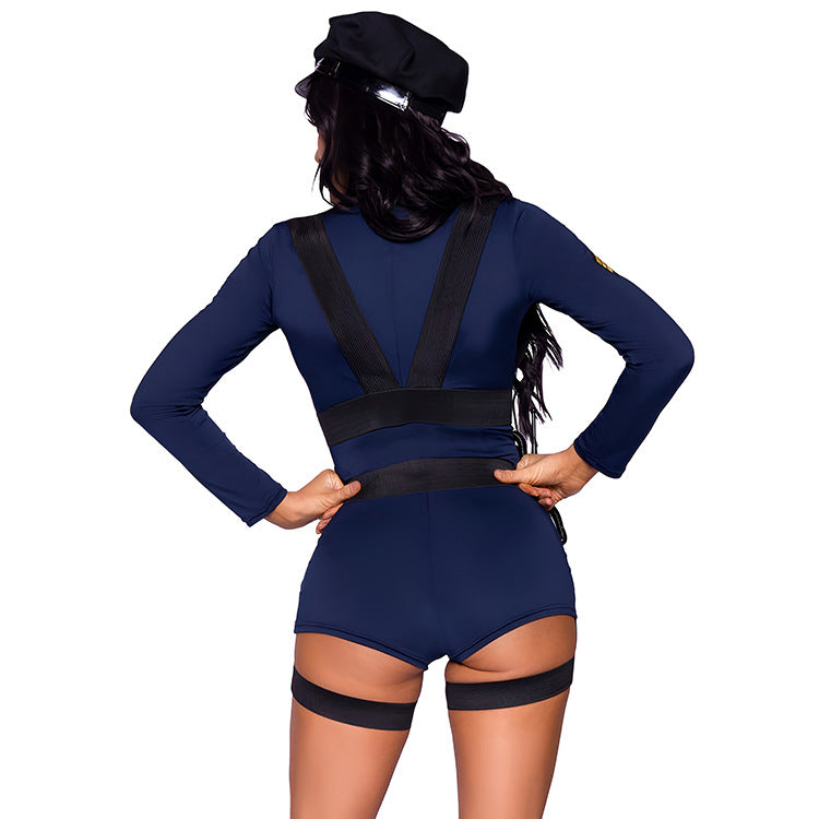 Statement Style Top and Mini Skirt Costume Set - Alternate View