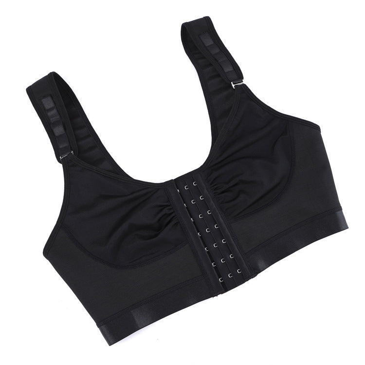 Black Front-Hook Bralette Top, alternate view 5
