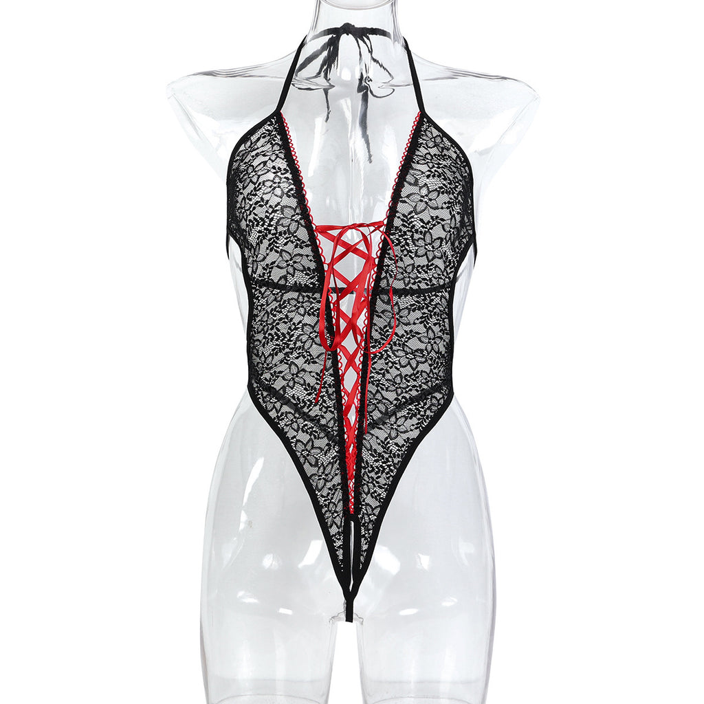 Boutique Edit Black Boutique Lingerie Set - Alternate View