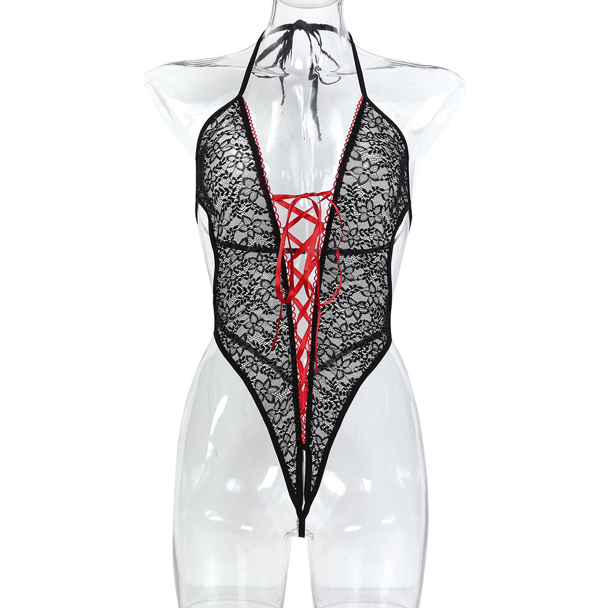Boutique Edit Black Boutique Lingerie Set - Alternate View