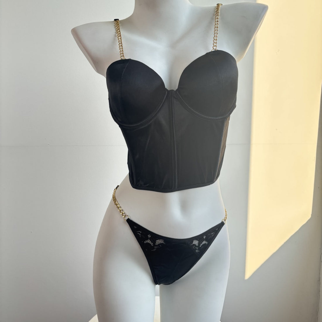Black Harness Bodysuit, alternate view 4