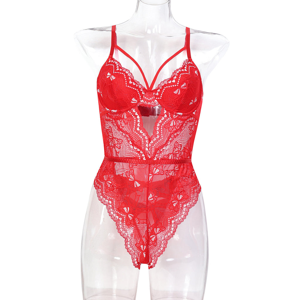 Cutout Teddy Bodysuit - Alternate View
