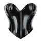 Black Faux Leather