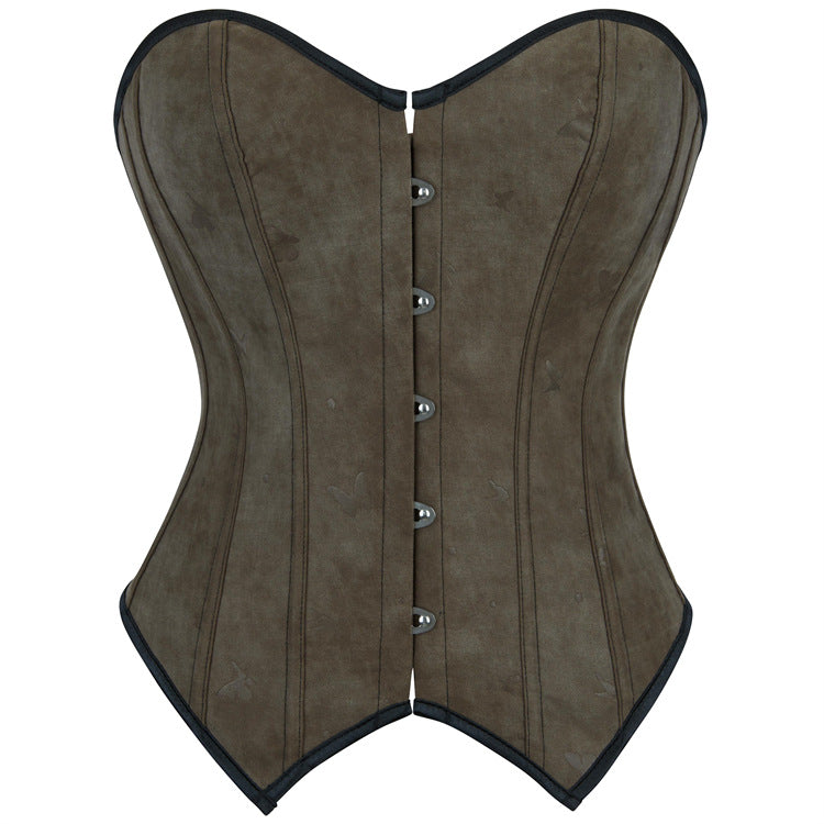Olive Strapless Corset Top