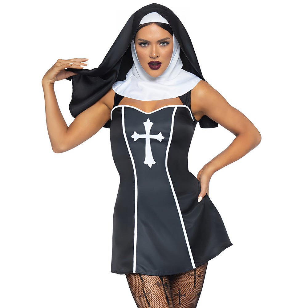 Statement Style Uniform-Inspired Costume Lingerie Set - Alternate View