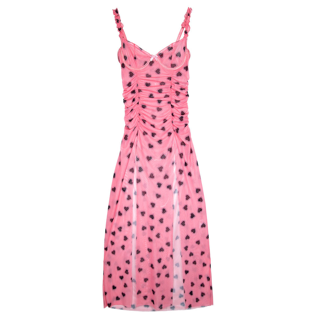 Pink Chemise Nightdress - Secret Hour lingerie