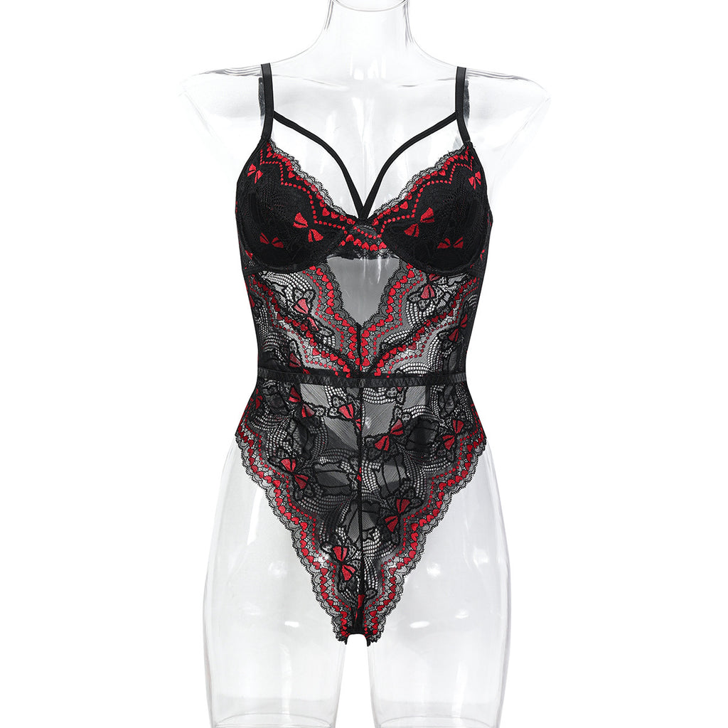 Cutout Teddy Bodysuit - Alternate View