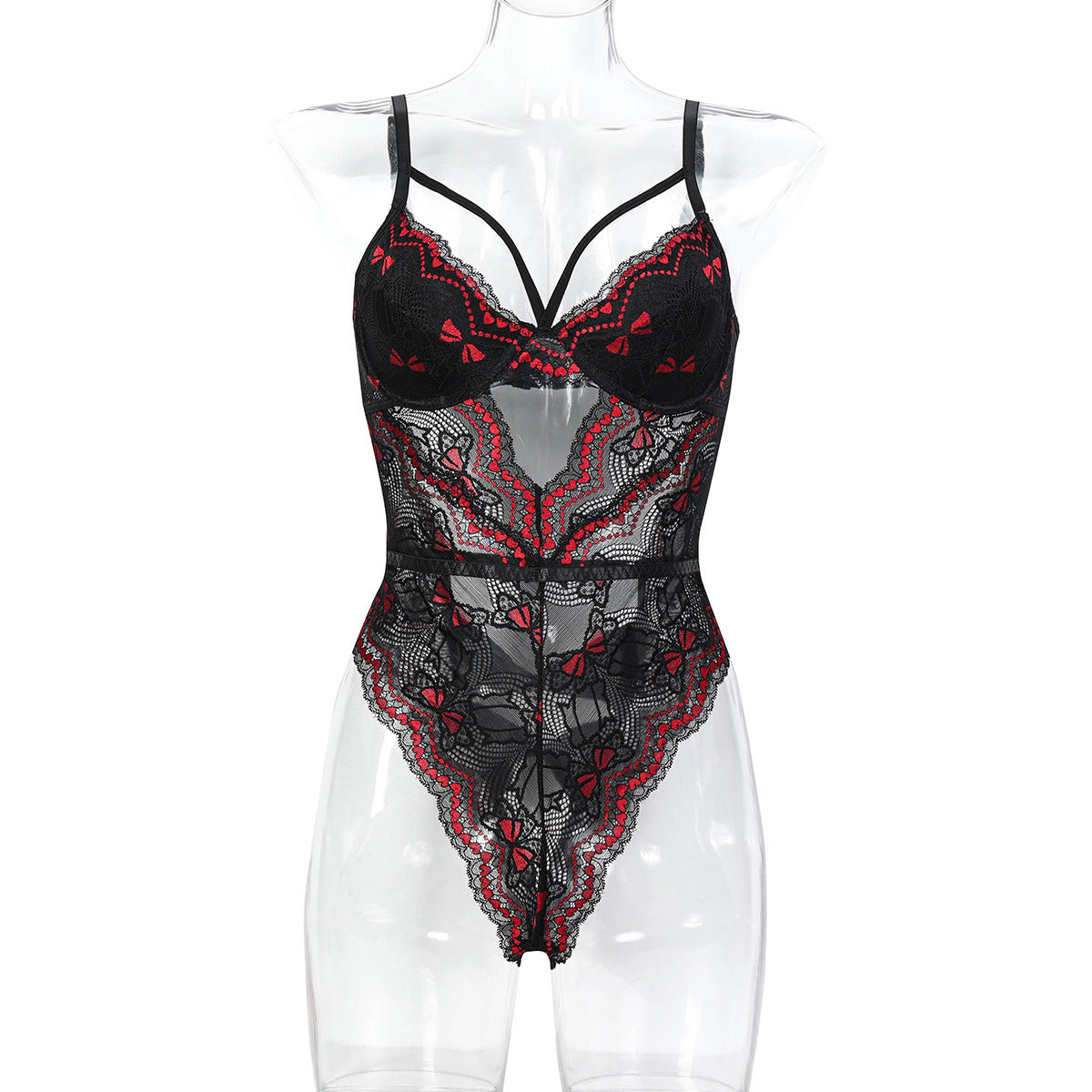Cutout Teddy Bodysuit - Alternate View