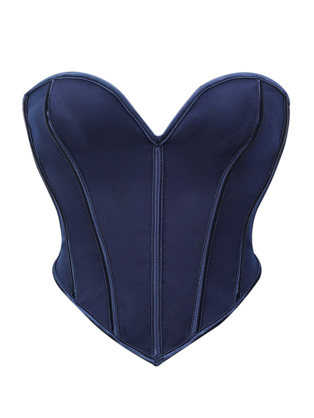 Black Sweetheart Strapless Corset Top, alternate view 12