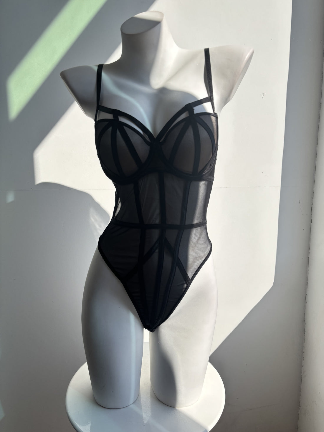 Black Harness Bodysuit, alternate view 12