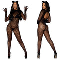 Cat Costume Lingerie Set With Bra and Headband - Alternate View