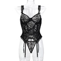 Floral Lace Lingerie Set - Secret Hour lingerie