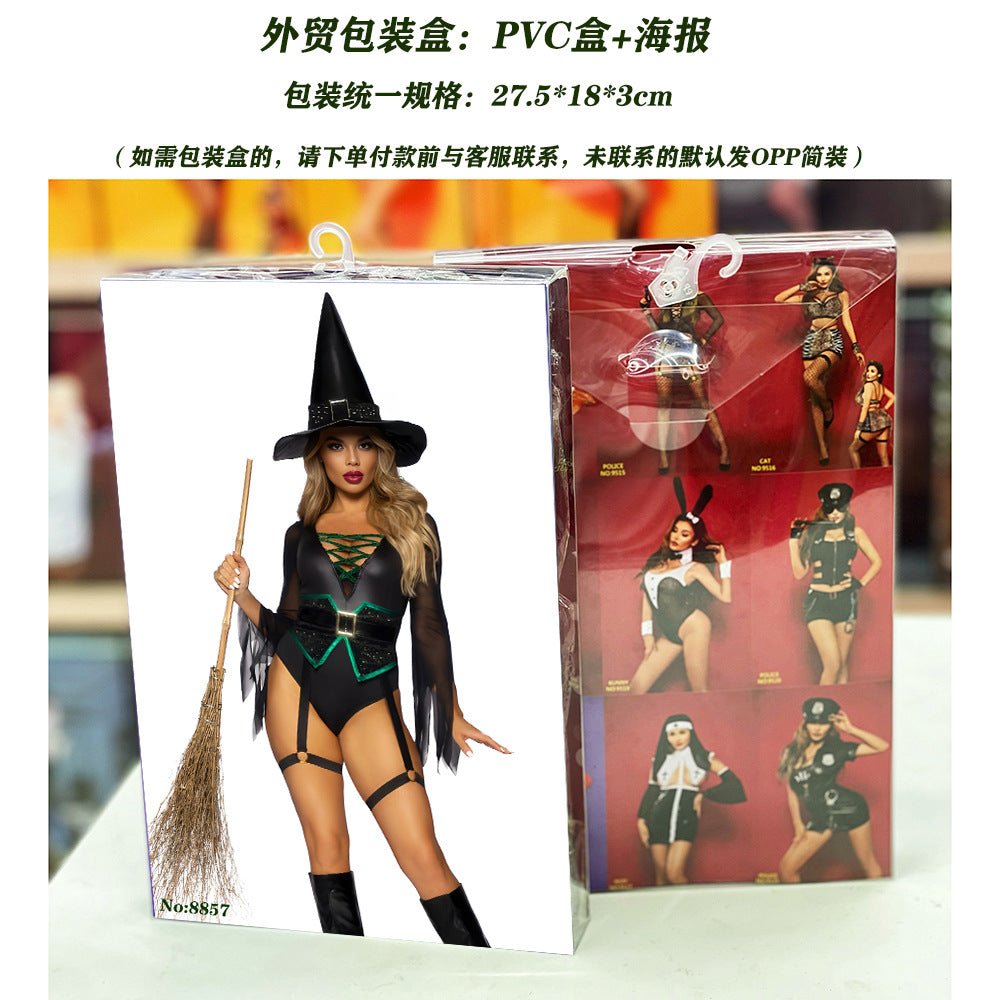 Boutique Uniform-Inspired Costume Lingerie Set - Alternate View