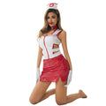 Nurse Costume Lingerie Set With Stethoscope - Alternate View