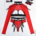 Multi-Color Sheer Mesh Teddy Bodysuit - Secret Hour lingerie