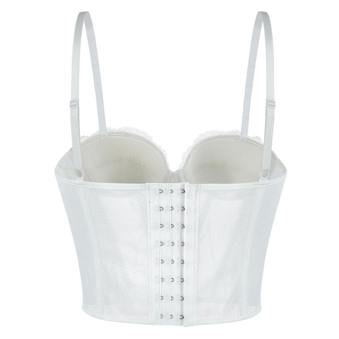 White Lace Corset Top, alternate view 3