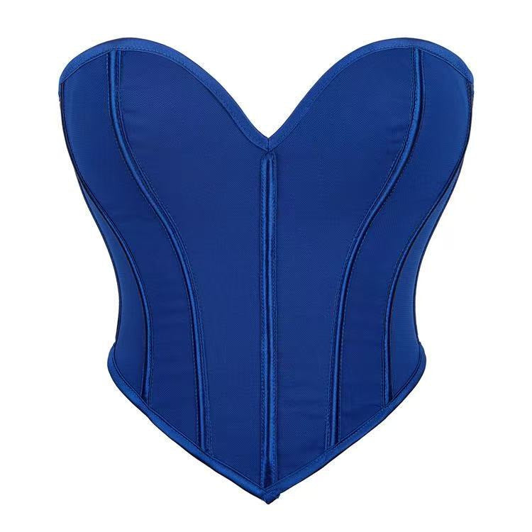 Black Sweetheart Strapless Corset Top, alternate view 8