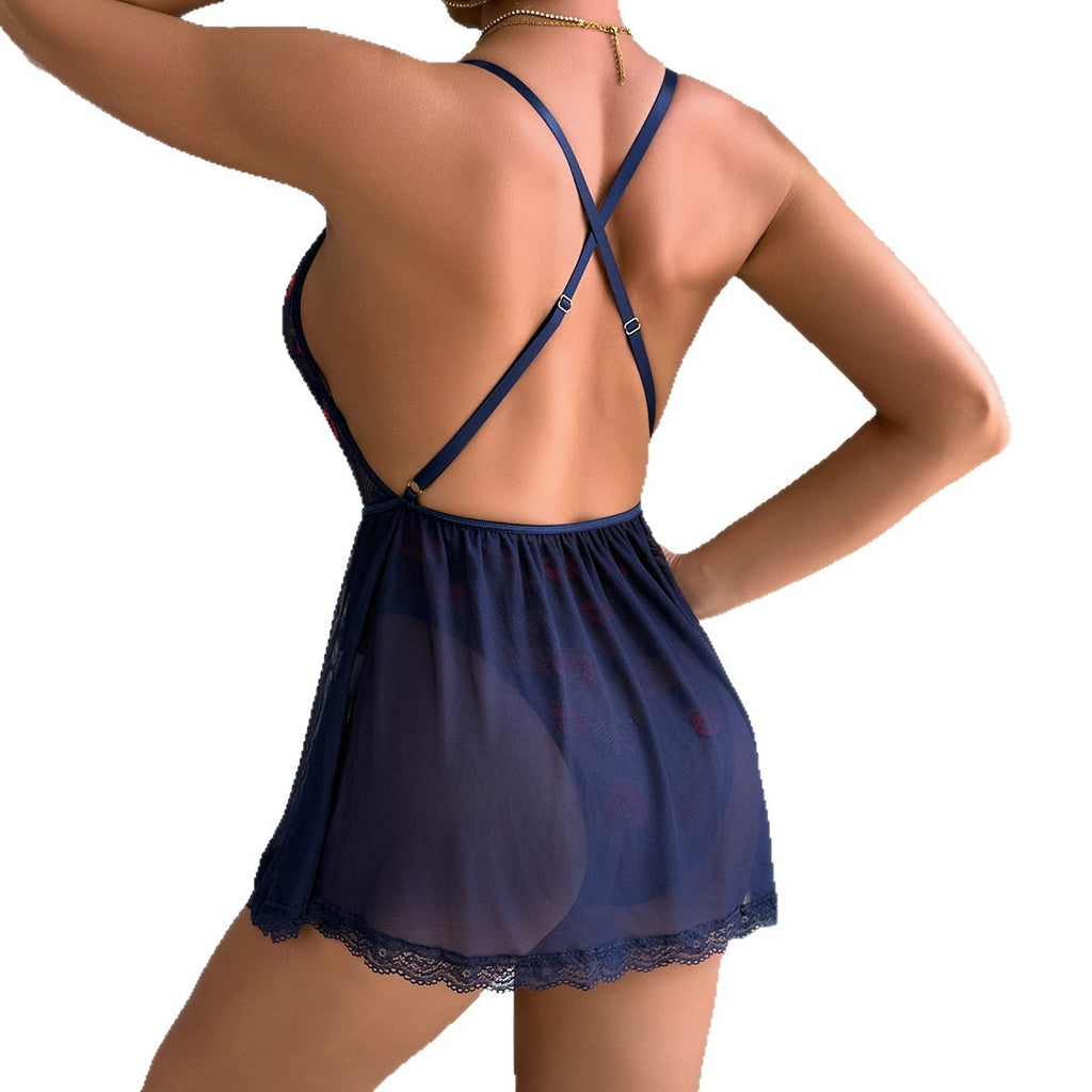 Lip Lace Skirted Bodysuit - image 5