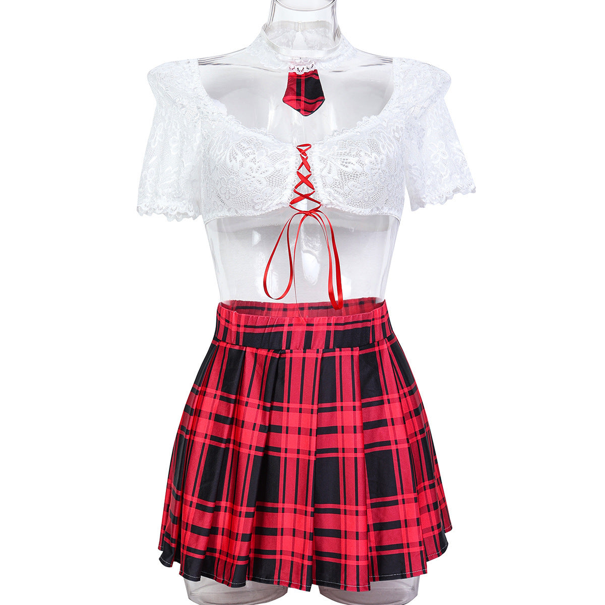 Boutique Edit Maid Costume Lingerie Set - Alternate View