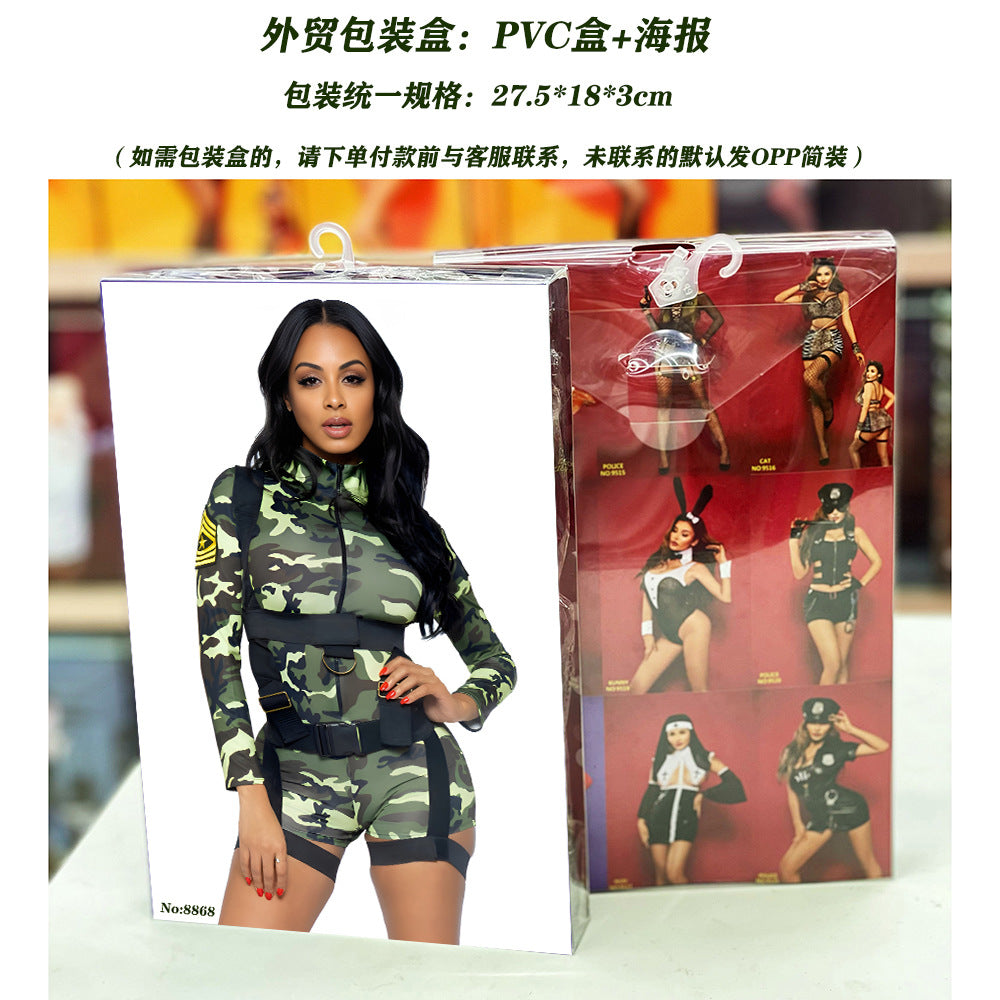 Top and Mini Skirt Costume Set - Alternate View