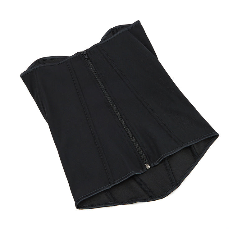 Black Minimal Strapless Corset Top, alternate view 5