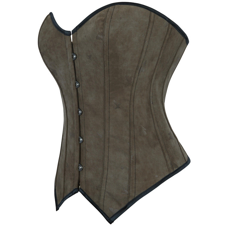 Olive Strapless Corset Top, alternate view 2