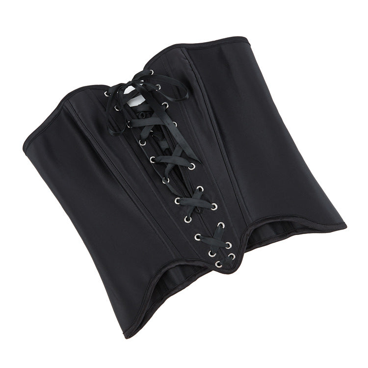Ivory Lace-Up Corset Top, alternate view 3