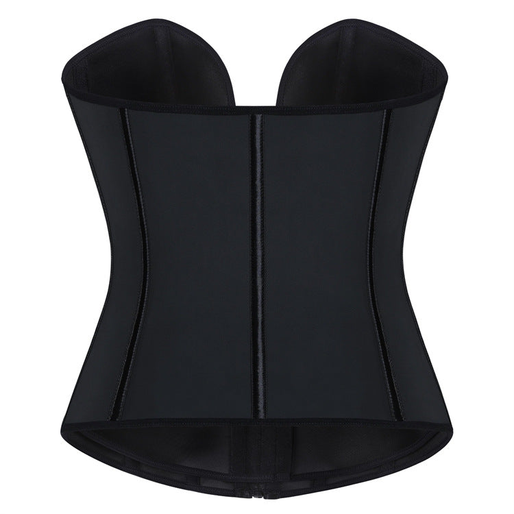 Black Zip-Back Corset Top, alternate view 3